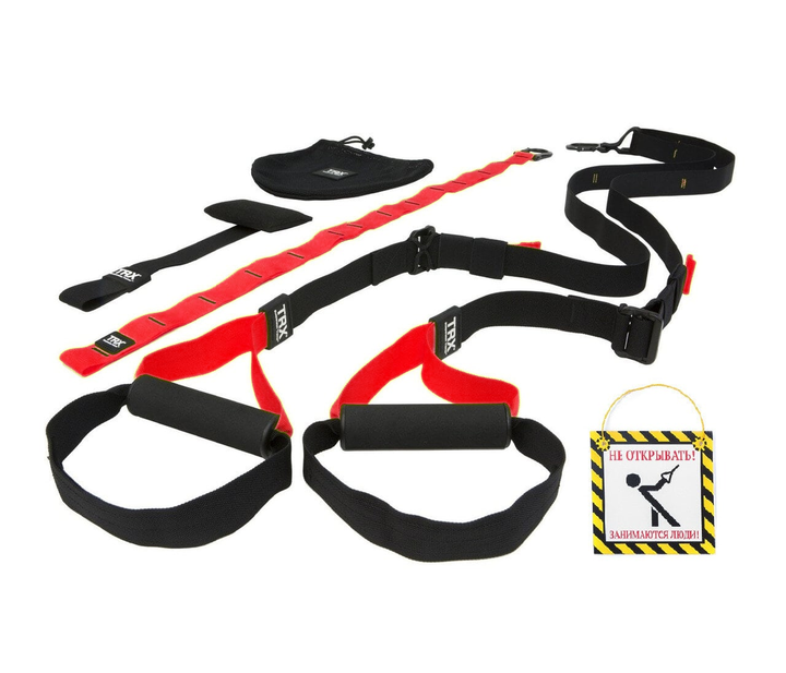 Тренувальні петлі TRX Fit Lumo Red 4 in 1 set ФФ-16 - Фото 2 Тренувальні петлі TRX Fit Lumo Red 4 in 1 set ФФ-16 - зображення 2