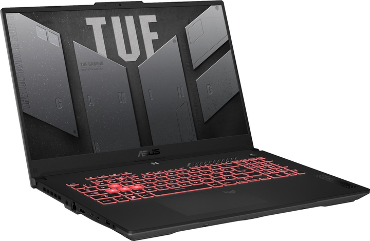Laptop ASUS TUF Gaming A17 (2023) FA707NVR-HX009 (90NR0JJ5-M000C0) Mecha Gray - obraz 2