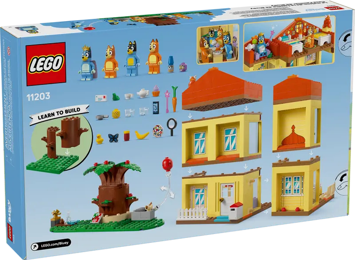 Конструктор LEGO Сімейний будинок Блю 382 елемента (11203) - зображення 2