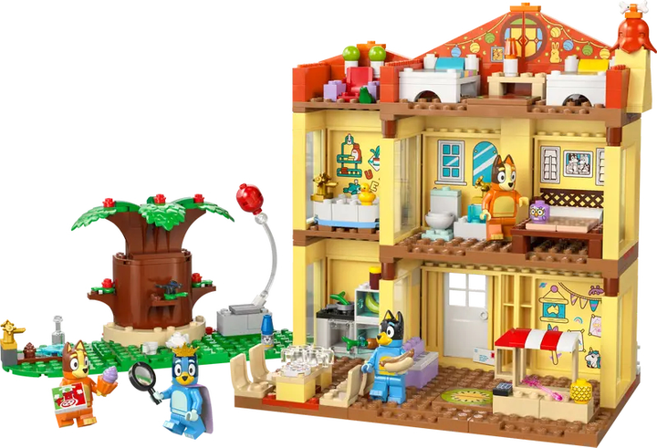 Zestaw klocków LEGO Dom rodzinny Blue 382 elementy (11203) - obraz 4