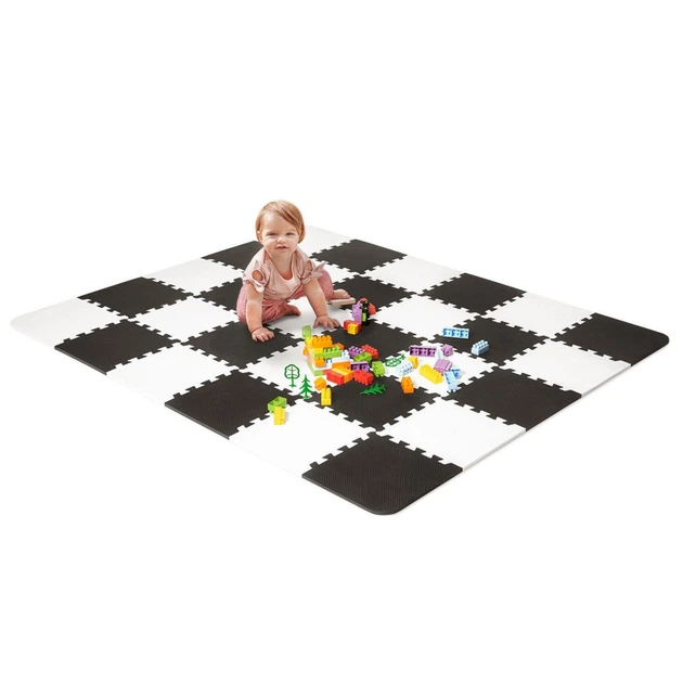 Детский коврик пазл игровой водонепроницаемый 150х180см. KiderKraft LUNO Black / Детские развивающие коврики - изображение 2