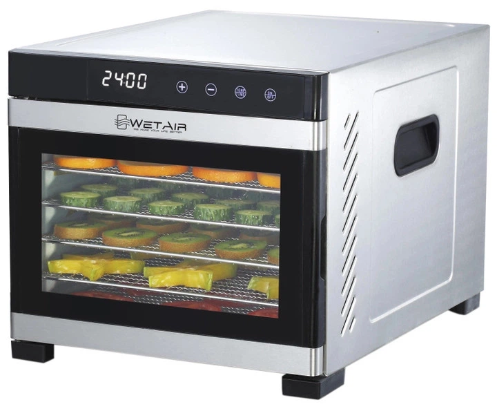 Сушка для овощей и фруктов WetAir WFD-K650S 650 Вт - Фото 1 Сушка для овощей и фруктов WetAir WFD-K650S 650 Вт - изображение 1