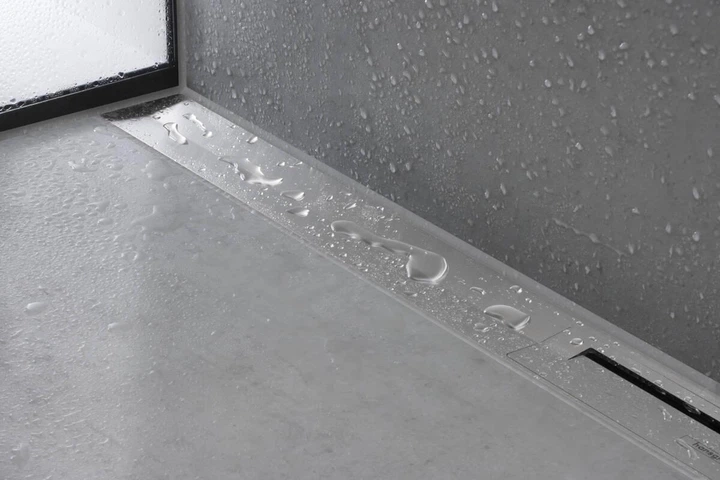 Верхня частина "RainDrain Flex" для душового трапу (пристінна) 900 мм Chrome (56052000) - Фото 2 Верхня частина "RainDrain Flex" для душового трапу (пристінна) 900 мм Chrome (56052000) - зображення 2