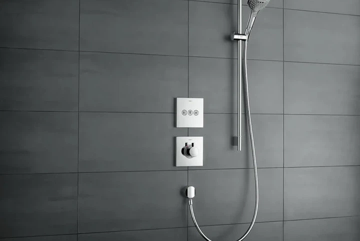 Термостат прихованого монтажу ShowerSelect Highflow, Chrome (15760000) - Фото 2 Термостат прихованого монтажу ShowerSelect Highflow, Chrome (15760000) - зображення 2