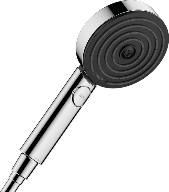 Ручний душ Pulsify Select Activation 105 3jet Chrome (24100000) - Фото 1 Ручний душ Pulsify Select Activation 105 3jet Chrome (24100000) - изображение 1