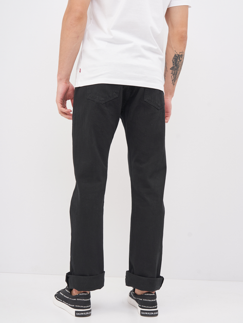 Джинси Regular fit чоловічі Levi's 501 Original 00501-0165 32-34 Чорні (5412456185531) - зображення 2