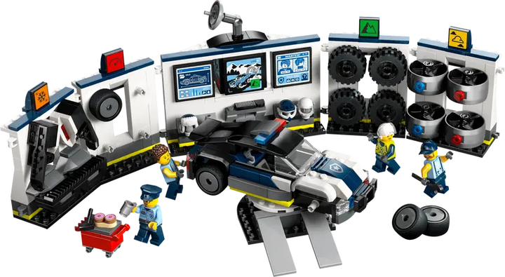 Конструктор LEGO City Поліцейський тюнінг-майстерня 489 елемента (60457) - зображення 3