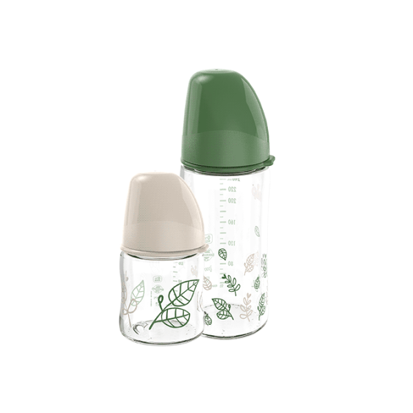 Бутылочка антиколиковая Nip GREEN “Вишенка”, Бежевая, латекс, 260 мл - изображение 4