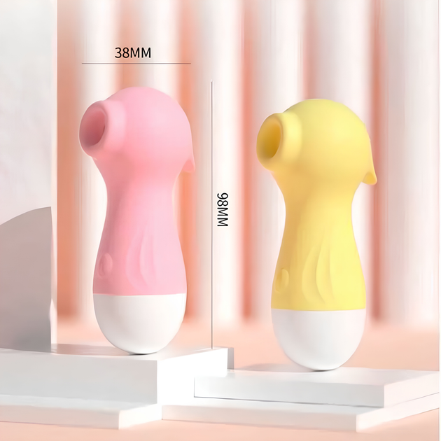 Клиторальный вакуумный вибратор Passion Wo-sex Lilo Вуманайзер USB Розовый (ROZ6501103877) - изображение 2
