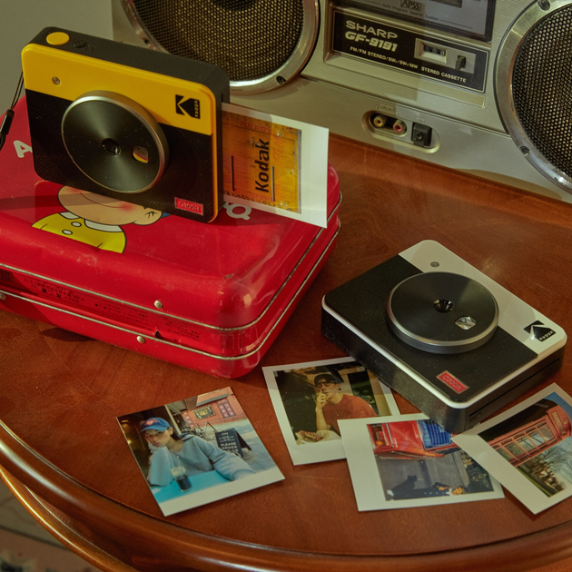Камера моментального друку Kodak Mini Shot 3 Retro 4Pass 2-in-1 Digital Camera Yellow (KOCAMC300RY) - зображення 4