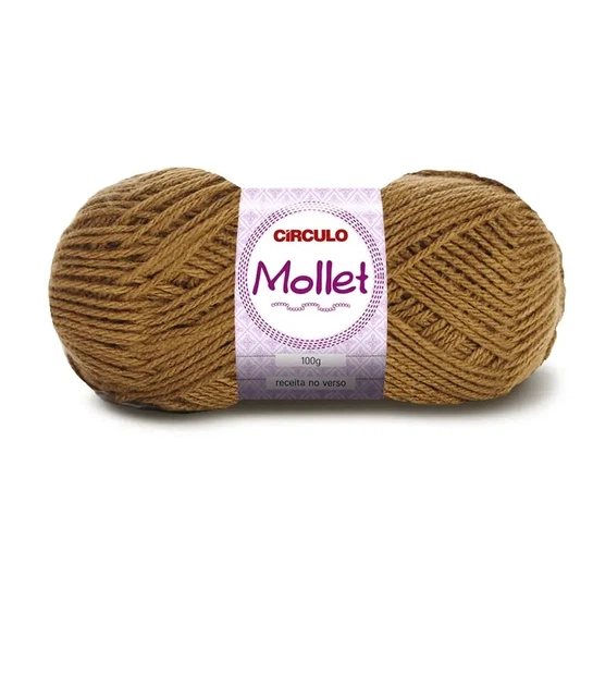 7447 MOLLET пряжа пряжа (100% акрил, 100гр, 200м), бронзовий - Фото 1 7447 MOLLET пряжа пряжа (100% акрил, 100гр, 200м), бронзовий - изображение 1