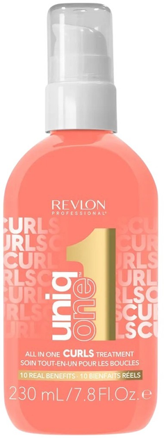 Odżywka Revlon Uniq One do włosów kręconych 230 ml (8432225137506) - obraz 1