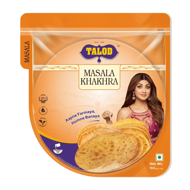 Хахра масала Masala Khakhra 180г Talod 8906127700644 - Фото 1 Хахра масала Masala Khakhra 180г Talod 8906127700644 - изображение 1