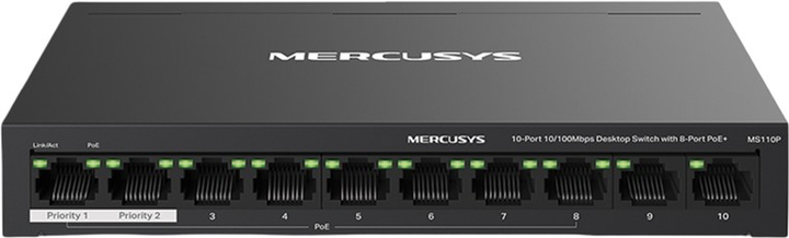 Przełącznik Mercusys MS110P - obraz 1