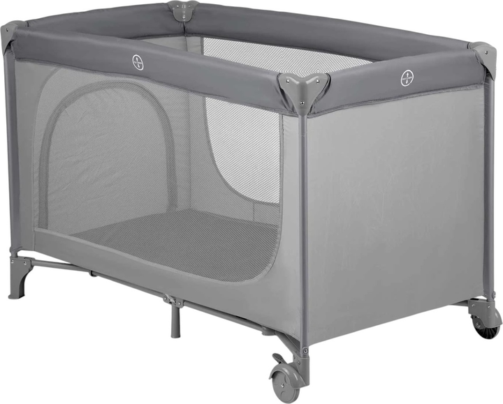 Дорожнє ліжечко RICOKIDS 125 x 65 x 78 см RK-240 Grey (724001) (5903890605162) - зображення 2