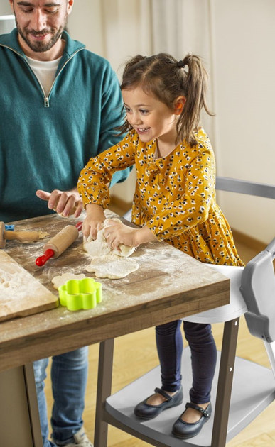 Крісло для годування Chicco Crescendo Up Pearl Copper Бежеве (8058664177066) - зображення 9