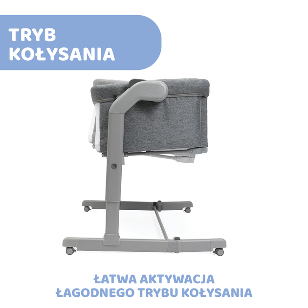 Дитяче ліжечко Chicco Next2Me Magic Evo Desert Taupe (8058664167722) - зображення 6
