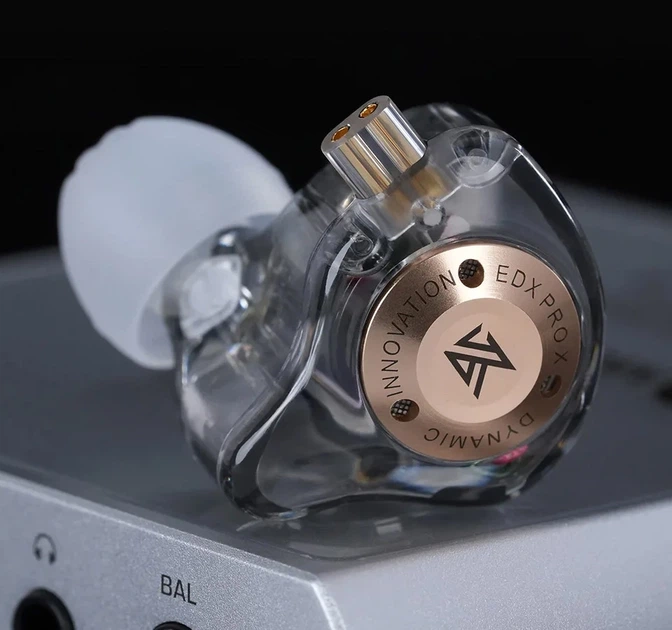 KZ EDX PRO X (Gray, No Micro) – Динамічні Hi-Fi Навушники для Кришталевого Звуку - изображение 8