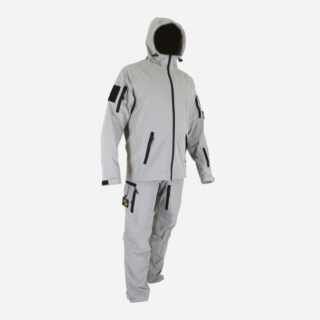Костюм тактичний чоловічий M-Gear M-Strong Рух 4Wstretch 4XL/L Світло-сірий (MG2000000064208) - зображення 10