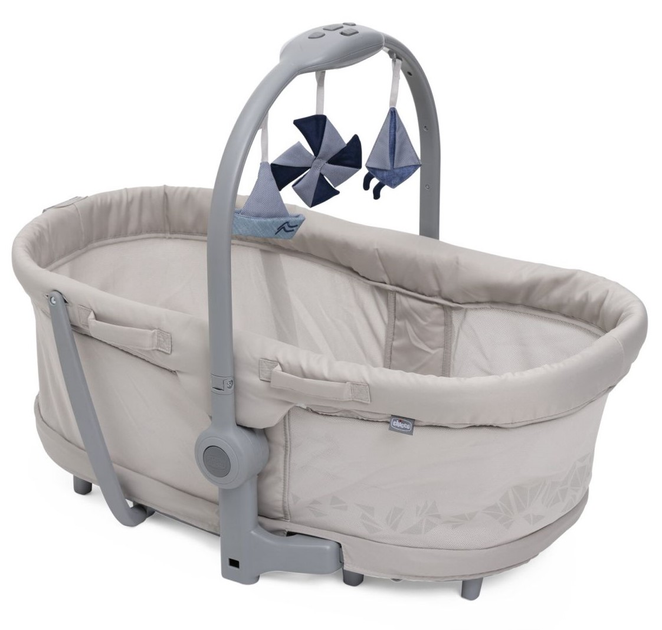 Дитяче ліжечко багатофункціональне Chicco Baby Hug Pro 5 в 1 Бежеве (8058664173273) - зображення 8