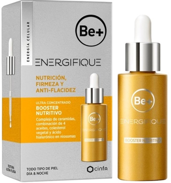 Сироватка для обличчя Be+ Energifique Nutritive з керамідами 30 мл (8470001864147) - зображення 1