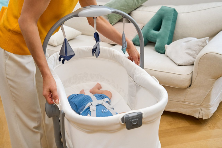 Łóżeczko dziecięce wielofunkcyjne Chicco Baby Hug Pro 5 w 1 Białe (8058664173266) - obraz 19