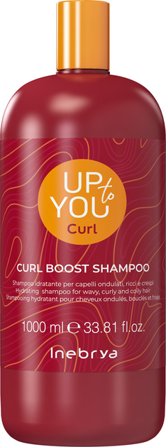 Шампунь для кучерявого волосся Inebrya Up To You Сurl Boost 1 л від Rozetka на платформі USKIDKA Акція на Шампунь для кучерявого волосся Inebrya Up To You Сurl Boost 1 л від Rozetka