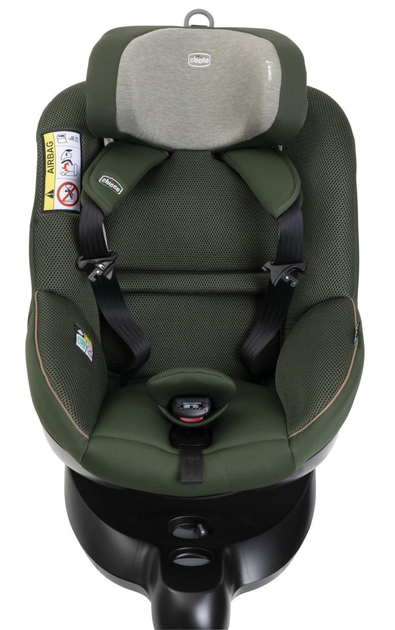 Автокрісло для дітей Chicco Seat105 i-Size 40-105 см Зелене (8058664181759) - зображення 5