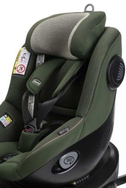 Автокрісло для дітей Chicco Seat105 i-Size 40-105 см Зелене (8058664181759) - зображення 6