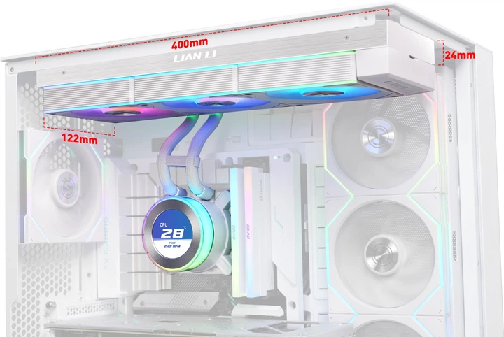 Система жидкостного охлаждения Lian Li HydroShift II LCD-C 360CL