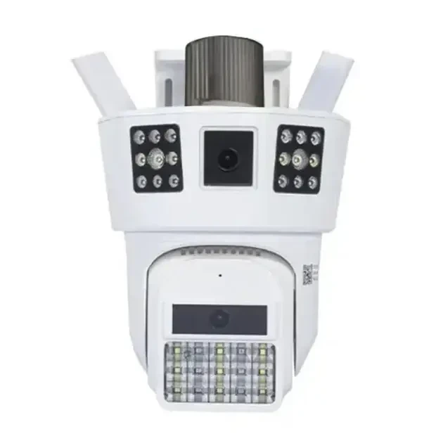 Камера видеонаблюдения на 2 линзы PTZ уличная 4G SD 39 12mp - изображение 3