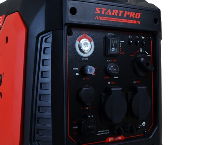 Генератор инверторный бензиновый START PRO SPG-4000i - Фото 7 Генератор инверторный бензиновый START PRO SPG-4000i - изображение 7