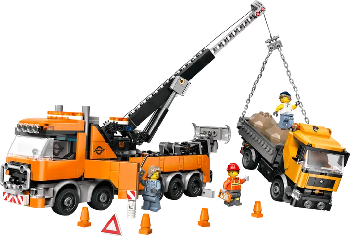 Конструктор LEGO City Евакуатор з краном-маніпулятором 793 елементов (60467) - зображення 3