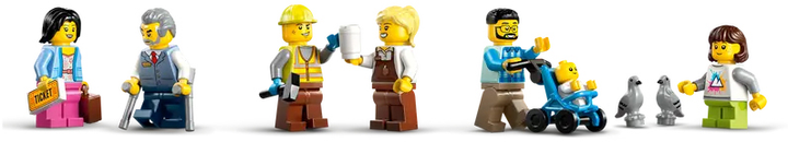 Zestaw klocków LEGO City Centralny dworzec kolejowy 752 elementy (60469) - obraz 5