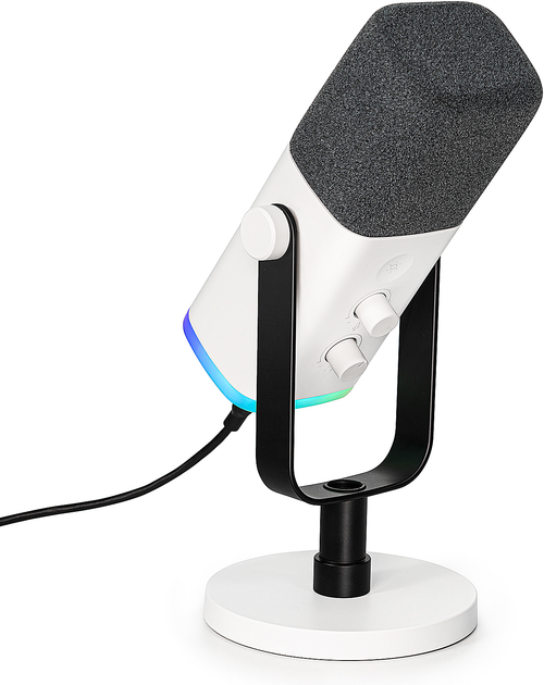 Mikrofon dynamiczny Fifine AM8W USB/XLR White (4820216974423) - obraz 2