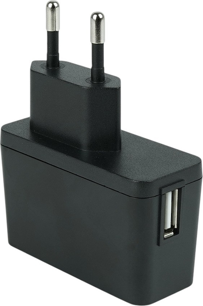 Ładowarka sieciowa Huslog OW-0648 15W USB-A Black (5902983625995) - obraz 1
