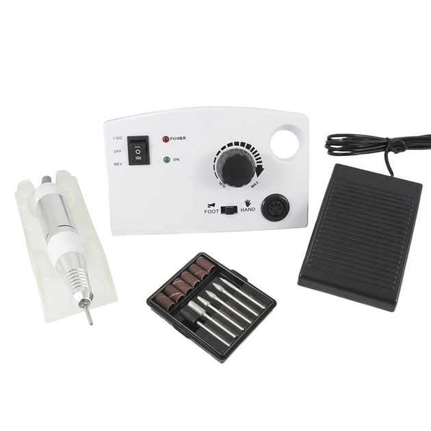 Фрезер Nail Polisher DM-211, 35 000 об/хв, 65 Вт білий - изображение 2