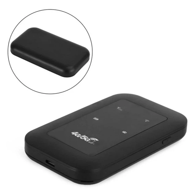 Портативний модем 4G LTE з Wi-Fi MF800-5 150Mbps для прийому та роздачі інтернету з LED індикатором - зображення 3