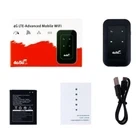 Портативний модем 4G LTE з Wi-Fi MF800-5 150Mbps для прийому та роздачі інтернету з LED індикатором - зображення 4