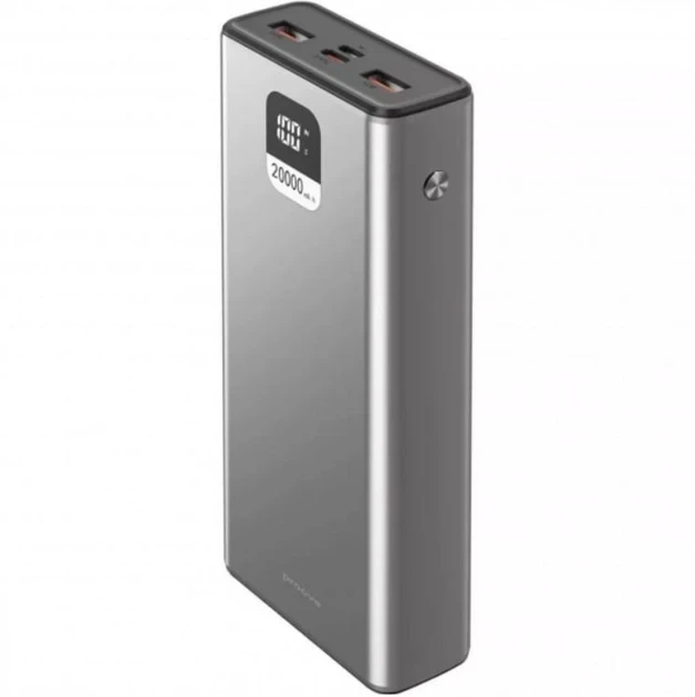 Повербанк Proove Guardian 22.5W 20000mAh Metal Grey - Фото 1 Повербанк Proove Guardian 22.5W 20000mAh Metal Grey - зображення 1