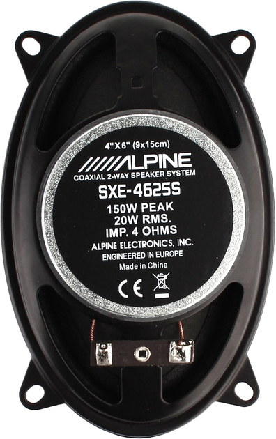 Автоакустика Alpine SXE-4625S - зображення 3