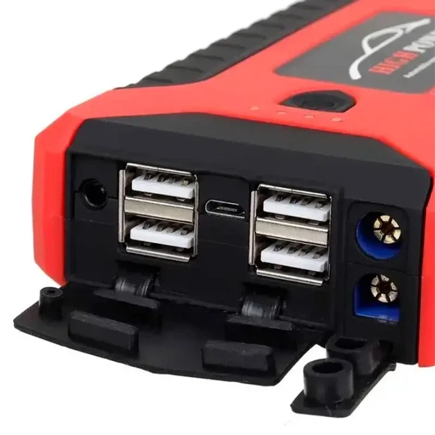 Пускозарядное устройство Jump Starter Pump с компрессором 29B 99800 mAh - изображение 6