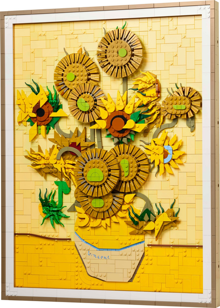 Конструктор LEGO Art Соняшник Вінсент ван Гог 2615 елементів (31215) - зображення 3