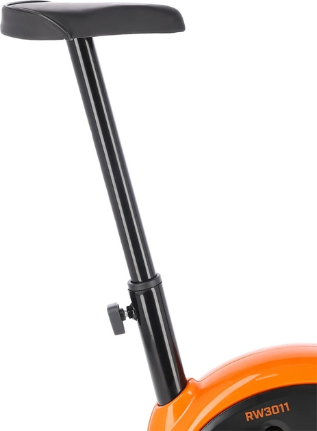 Rower treningowy One Fitness RW3011 mechaniczny Czarno-pomarańczowy (5907695575606) - obraz 8