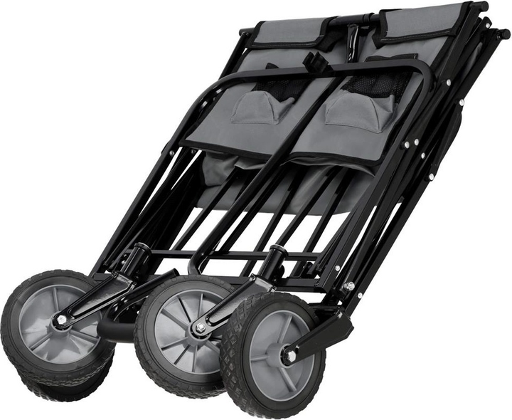 Садовий візок Springos 90 x 52 x 120 см Grey (5907719452494) - зображення 4