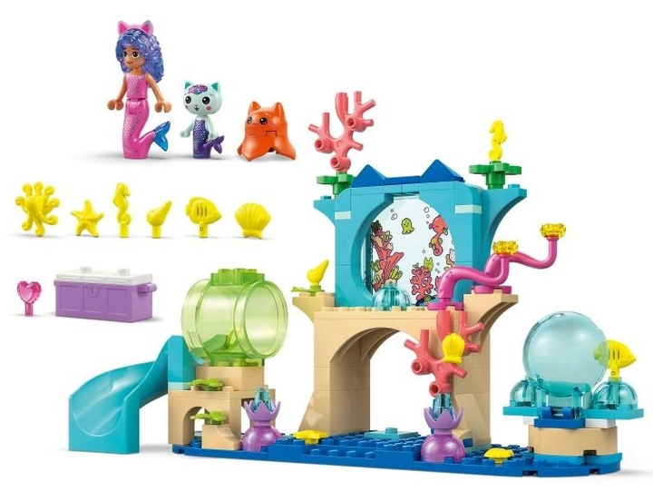 Zestaw klocków LEGO Gabby's Dollhouse Podwodna przygoda syrenki Gabi 103 elementy 11204 (5702017813455) - obraz 4