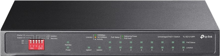 Przełącznik TP-LINK TL-SG1210PP - obraz 1