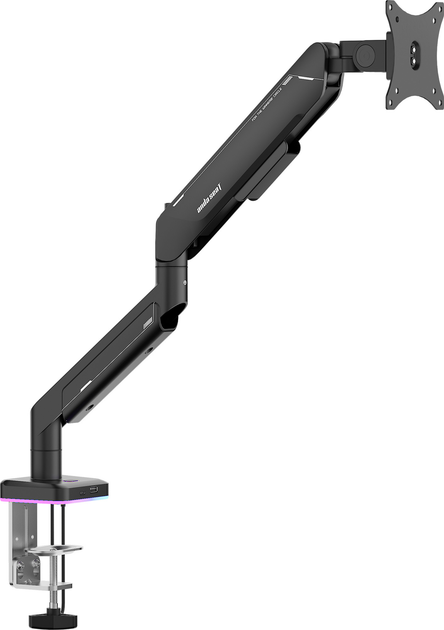 Uchwyt do monitora Anda Seat Stealth Pro II RGB 17''-42'' Black (AD-W-A9X-1S-BB) - obraz 8