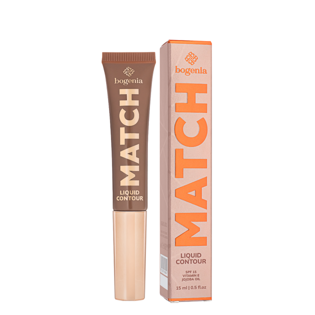 Контур для обличчя рідкий Match Liquid Contour 15 мл (BG655), 001 Коричневий - зображення 2