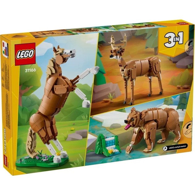 Конструктор LEGO Creator Прекрасний кінь 685 деталей 31166 (5702017822419) - зображення 6